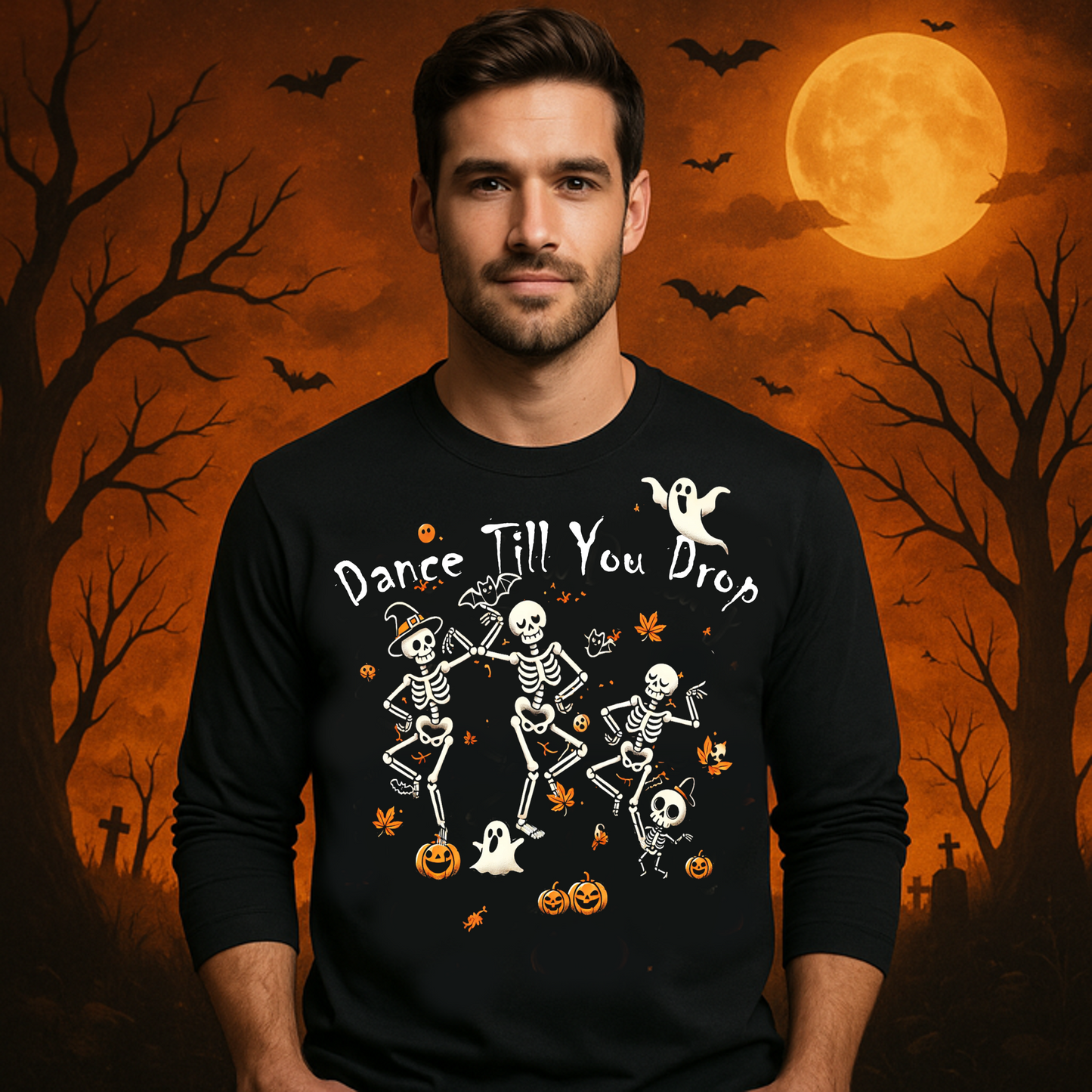 Funny Halloween Spooky T-Shirt for Men & Women 🔥