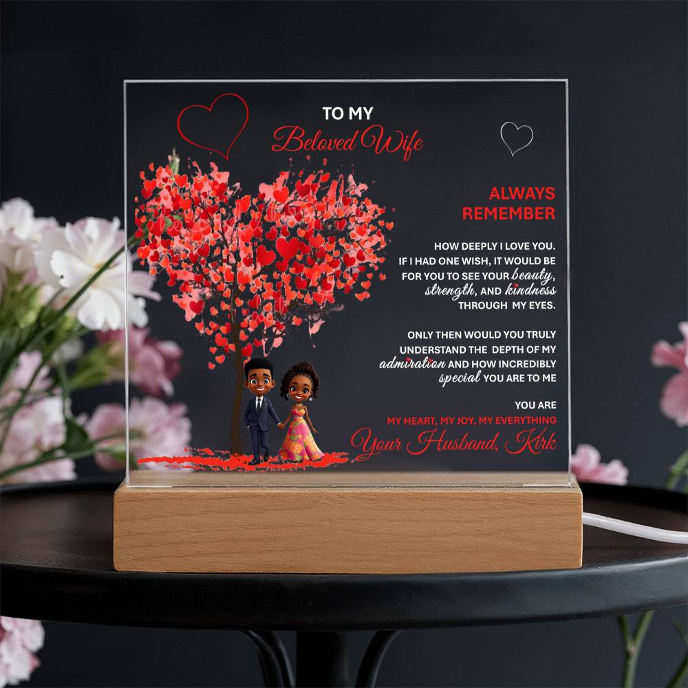 Acrylic Square Plaque - TheBestGiftPlace