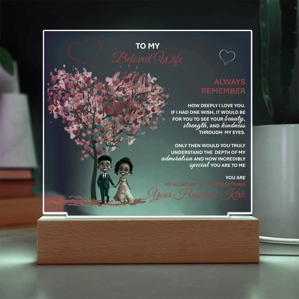 Acrylic Square Plaque - TheBestGiftPlace