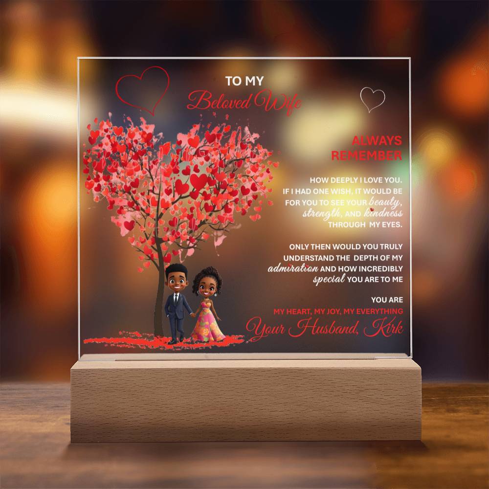 Acrylic Square Plaque - TheBestGiftPlace
