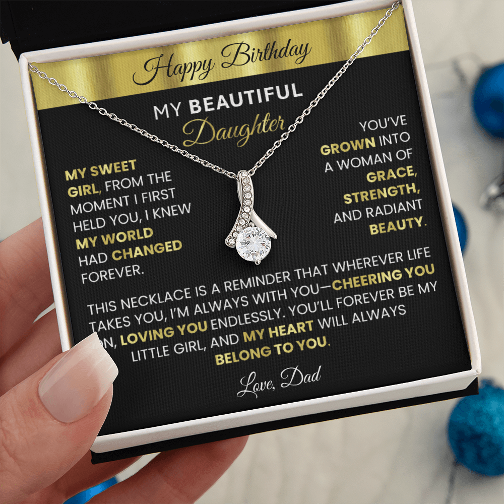 Alluring Beauty Gold Necklace Gift – 3 Reasons Mothers Love This Sparkling Pendant - TheBestGiftPlace