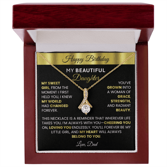 Alluring Beauty Gold Necklace Gift – 3 Reasons Mothers Love This Sparkling Pendant - TheBestGiftPlace