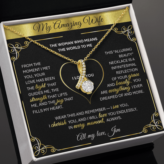 Alluring Beauty - Wives Just Love This Gift 💎 GOLD 💎 - TheBestGiftPlace