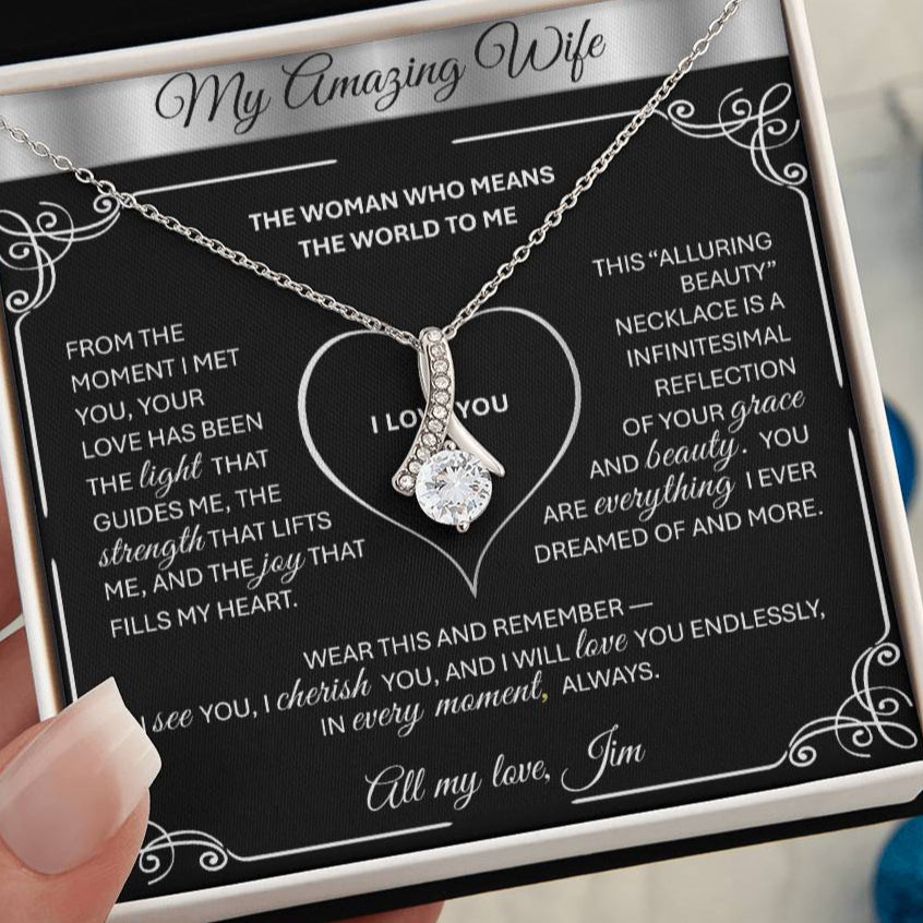 Alluring Beauty - Wives Just Love This Gift š SILVER š - TheBestGiftPlace
