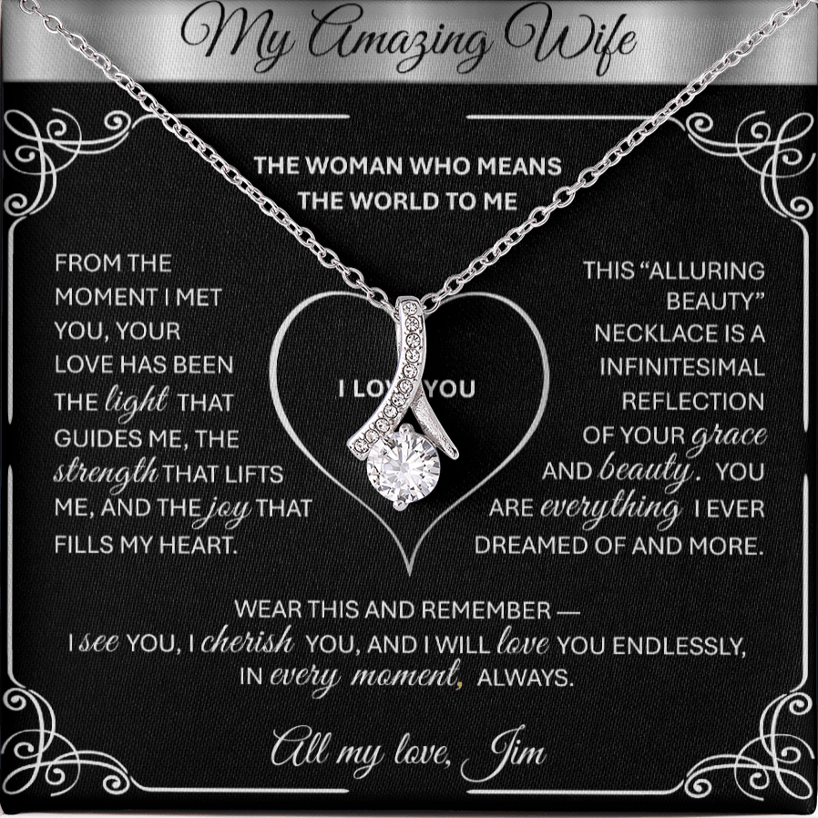 Alluring Beauty - Wives Just Love This Gift š SILVER š - TheBestGiftPlace