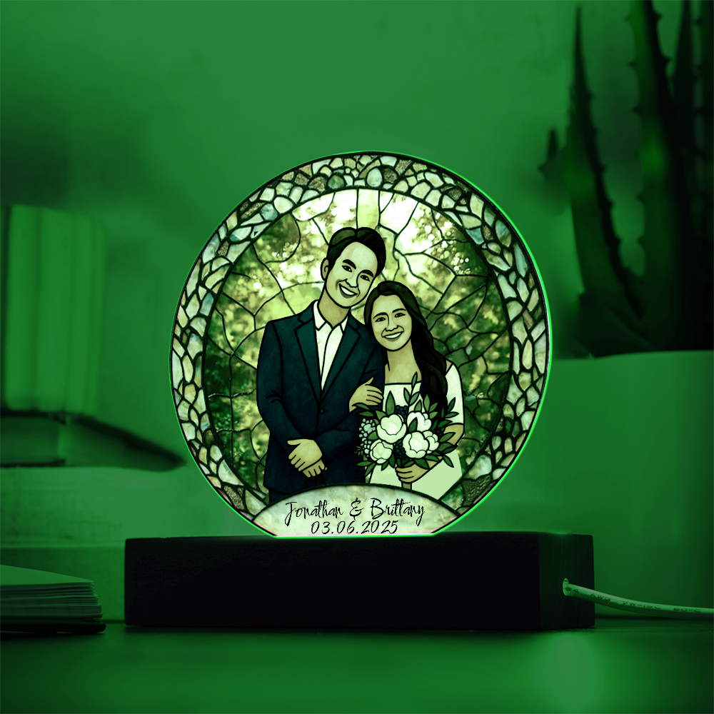Custom Wedding Keepsake Gift for Couple