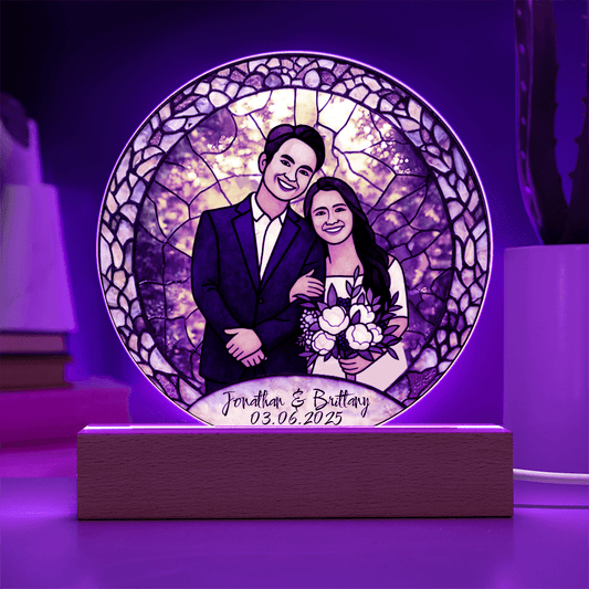 Custom Wedding Keepsake Gift for Couple - TheBestGiftPlace