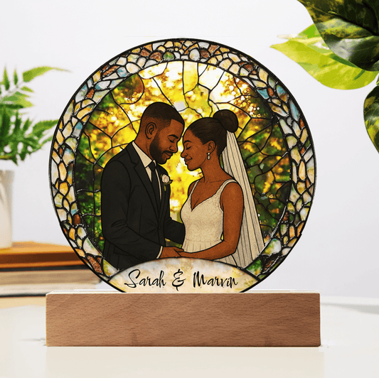 Custom Wedding Keepsake Gift for Couple - TheBestGiftPlace