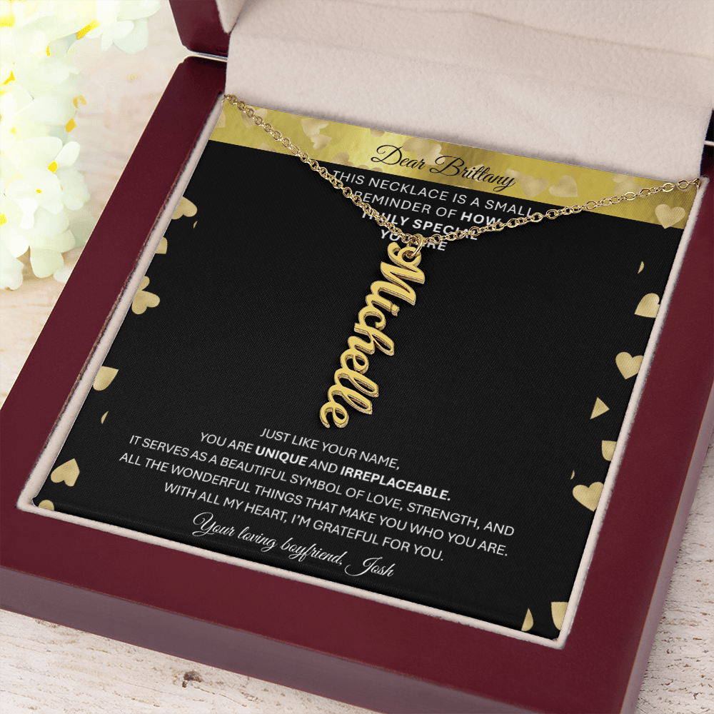 Personalized Name Necklace – A Stylish Gift from the Heart - TheBestGiftPlace