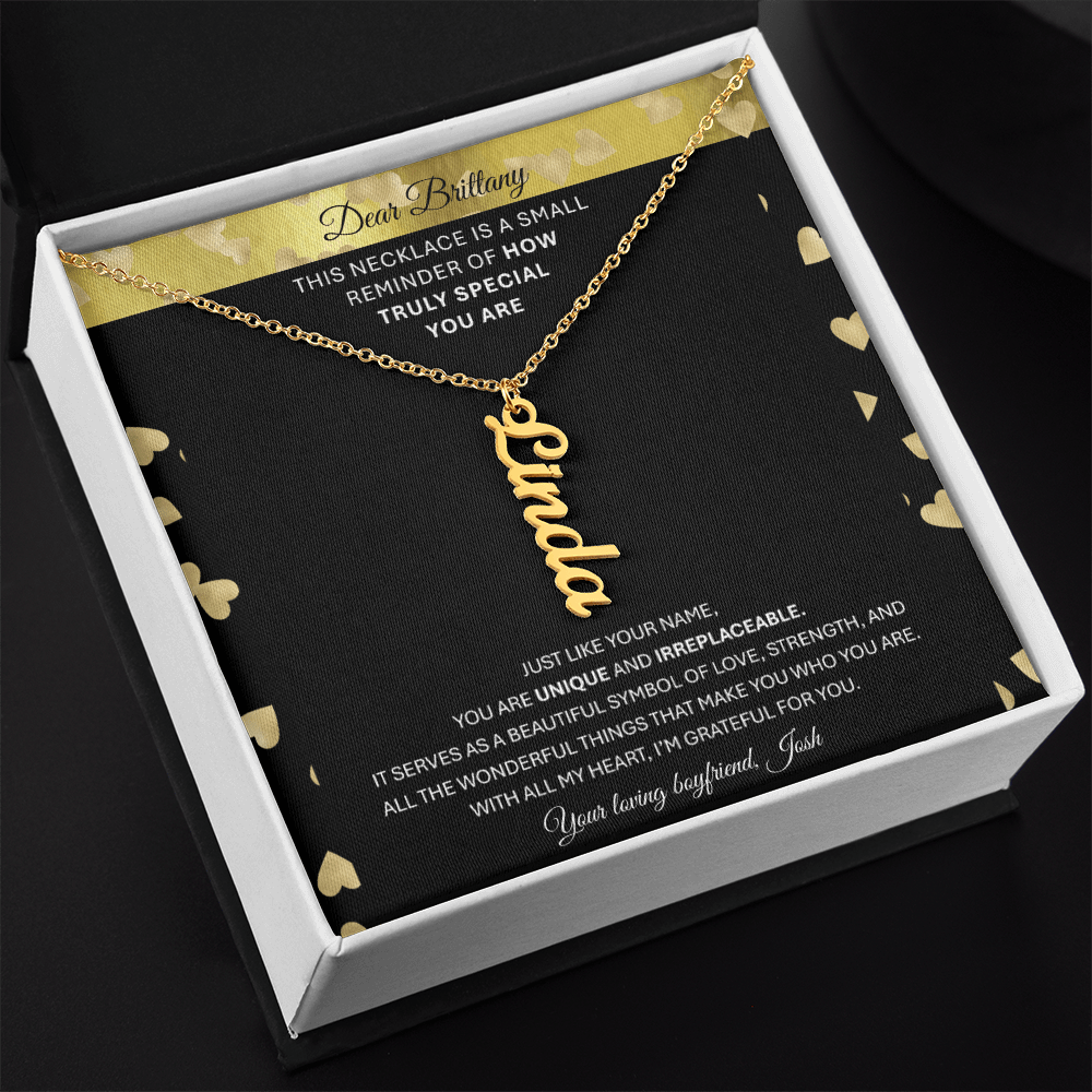 Personalized Name Necklace – A Stylish Gift from the Heart - TheBestGiftPlace
