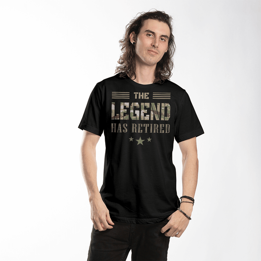 The Legend Has Retired Camouflage - TheBestGiftPlace