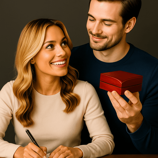 To My Beloved Wife – Silver Love Knot Necklace Gift 💞 - TheBestGiftPlace