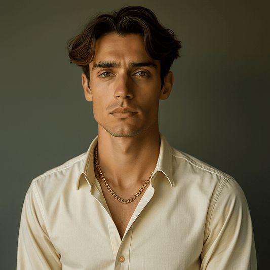 To My Son - Cuban Link Chain Necklace | Gift from Dad for Graduation, Birthday or Christmas - TheBestGiftPlace