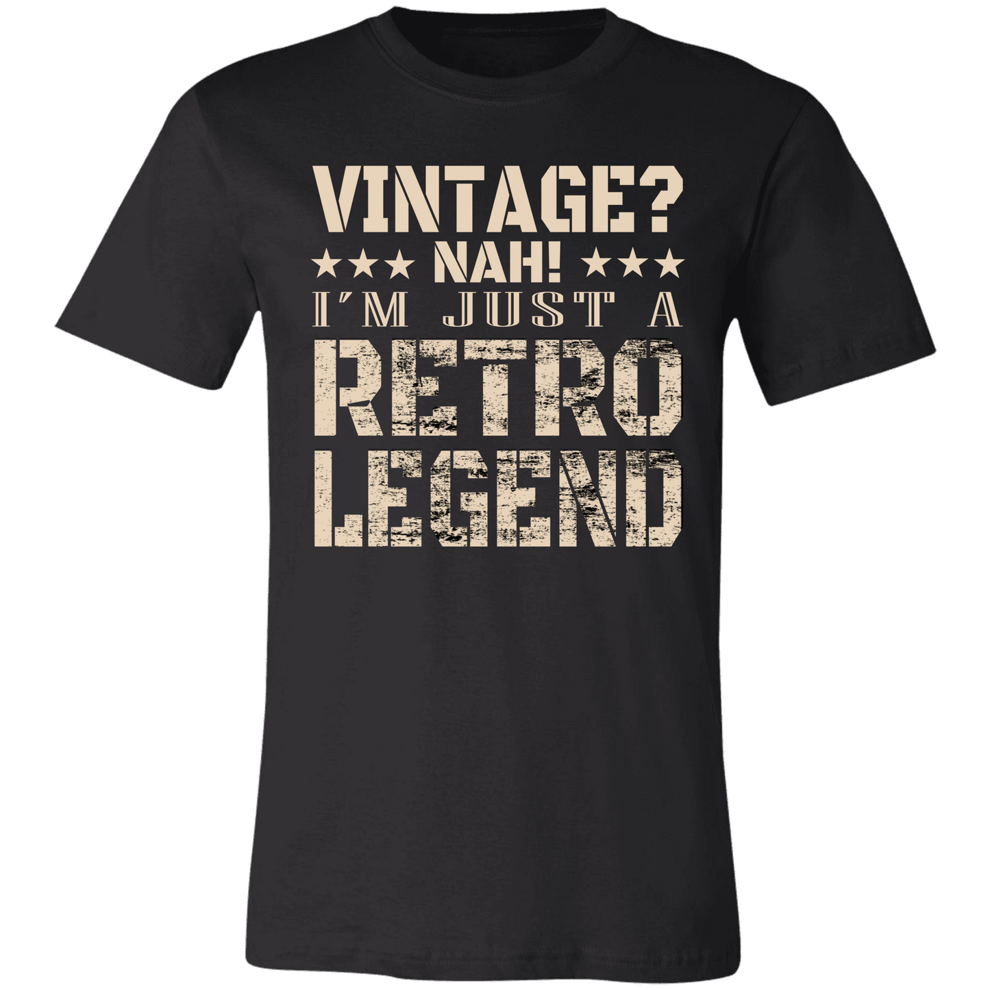 Vintage T-Shirt - Unisex Jersey Short Sleeve Tee