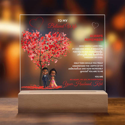Acrylic Square Plaque - TheBestGiftPlace