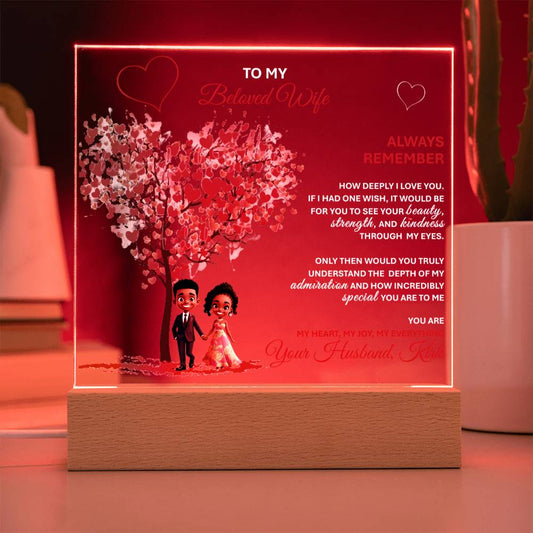 Acrylic Square Plaque - TheBestGiftPlace