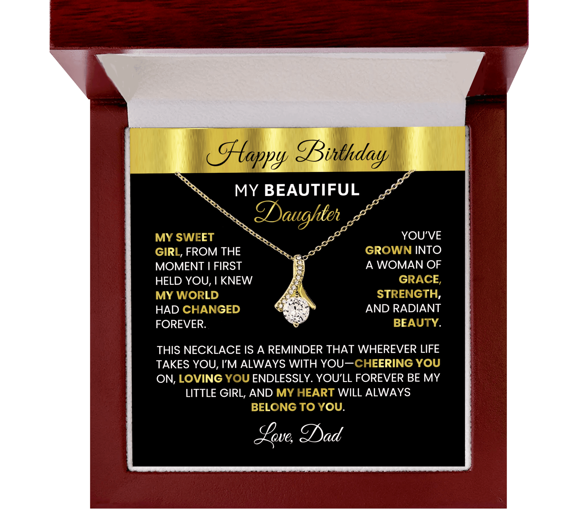Alluring Beauty Gold Necklace Gift – 3 Reasons Mothers Love This Sparkling Pendant - TheBestGiftPlace