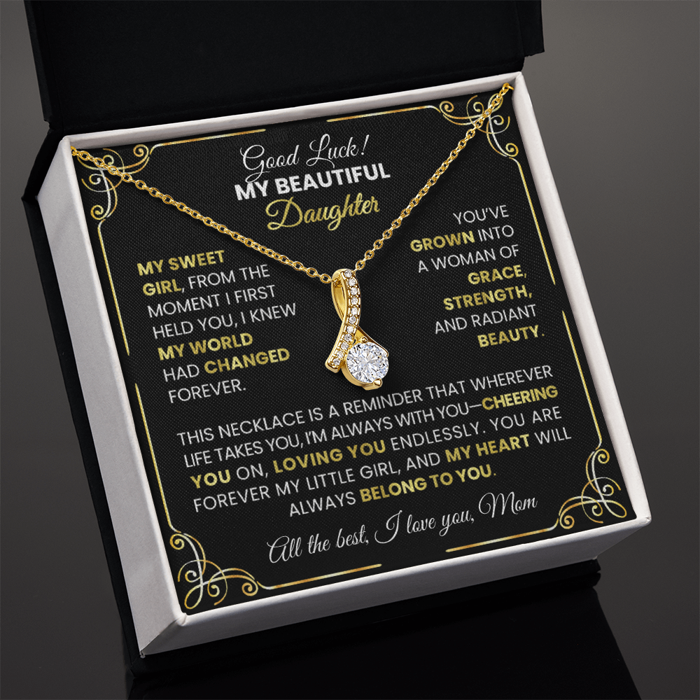 Alluring Necklace Gift - Love This Sparkling Pendant