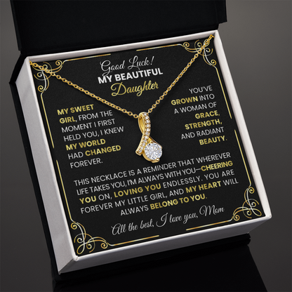 Alluring Necklace Gift - Love This Sparkling Pendant