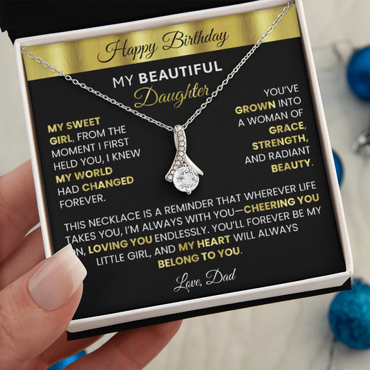 Alluring Beauty Gold Necklace Gift – 3 Reasons Mothers Love This Sparkling Pendant
