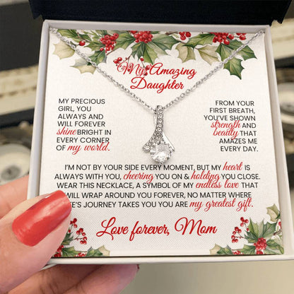 Stunning Alluring Beauty Necklace 🎁 Christmas Gift 🎁 for Daughter-From MOM