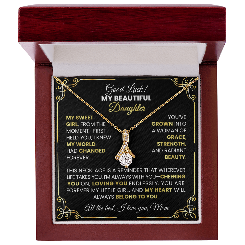 Alluring Necklace Gift - Love This Sparkling Pendant