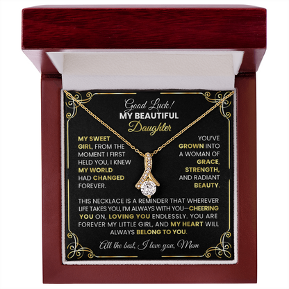 Alluring Necklace Gift - Love This Sparkling Pendant