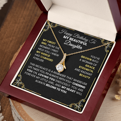 Alluring Necklace Gift - Love This Sparkling Pendant