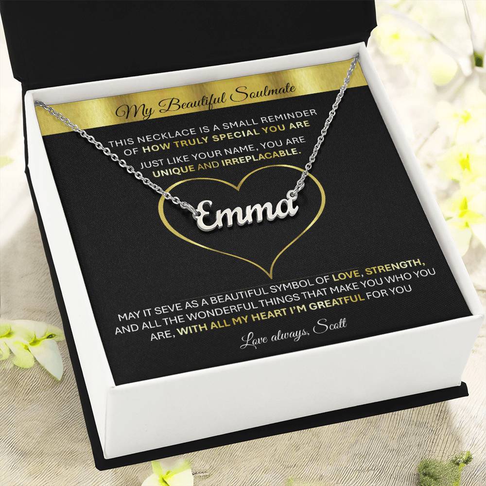 The perfect gift that combines personal touch and timeless elegance 🎁