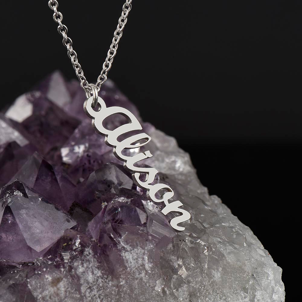 Unique Custom Silver or Gold Name Necklace – Personalized Keepsake Jewelry!