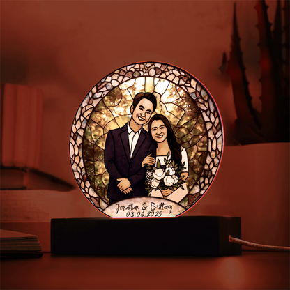 Custom Wedding Keepsake Gift for Couple