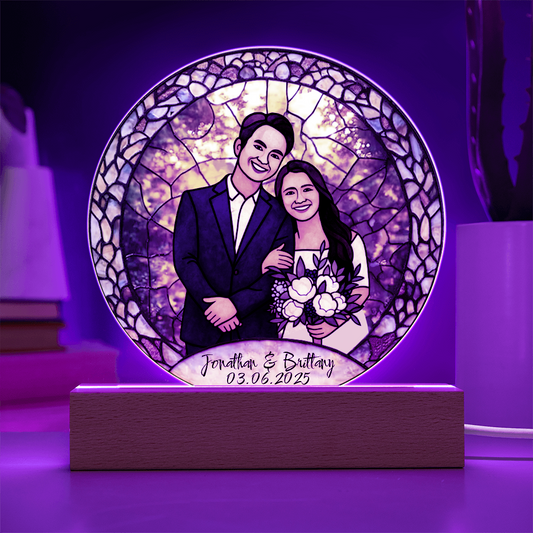Custom Wedding Keepsake Gift for Couple