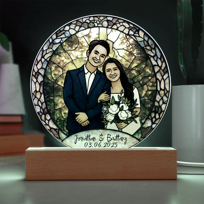 Custom Wedding Keepsake Gift for Couple
