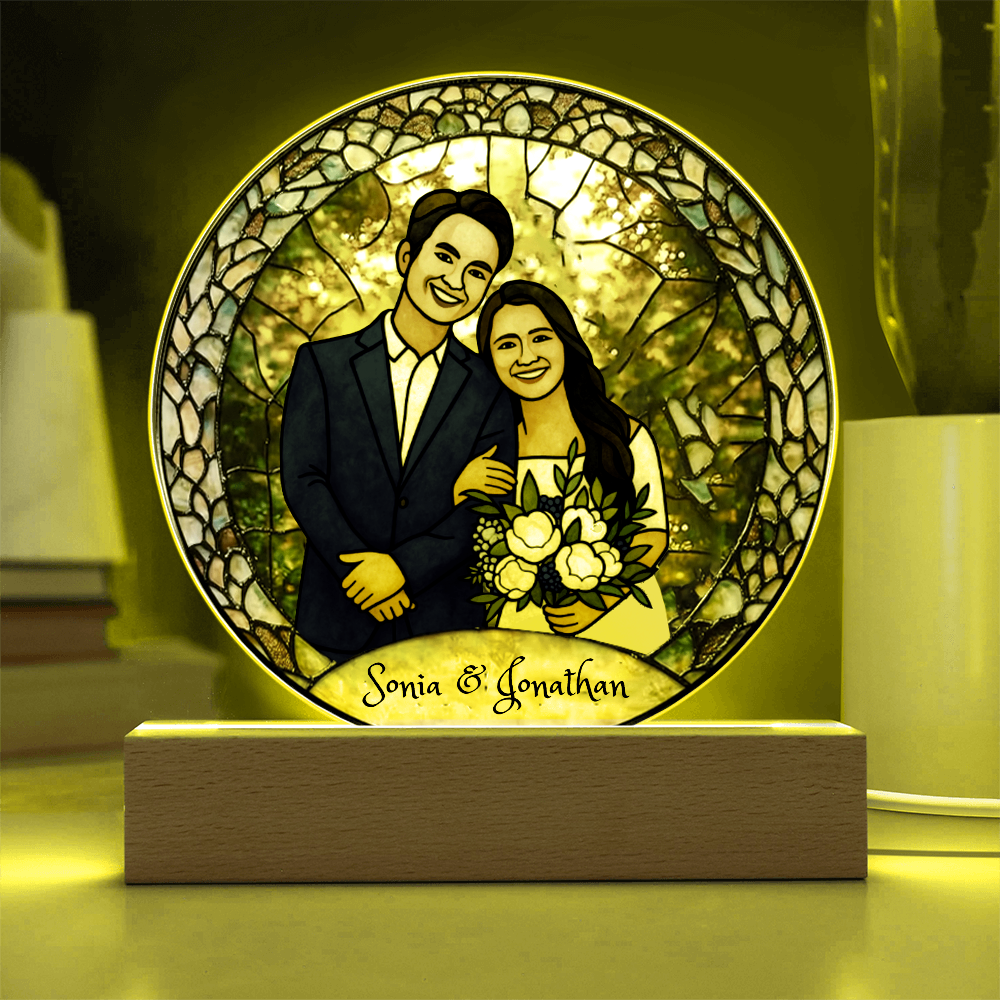 Custom Wedding Keepsake Gift for Couple