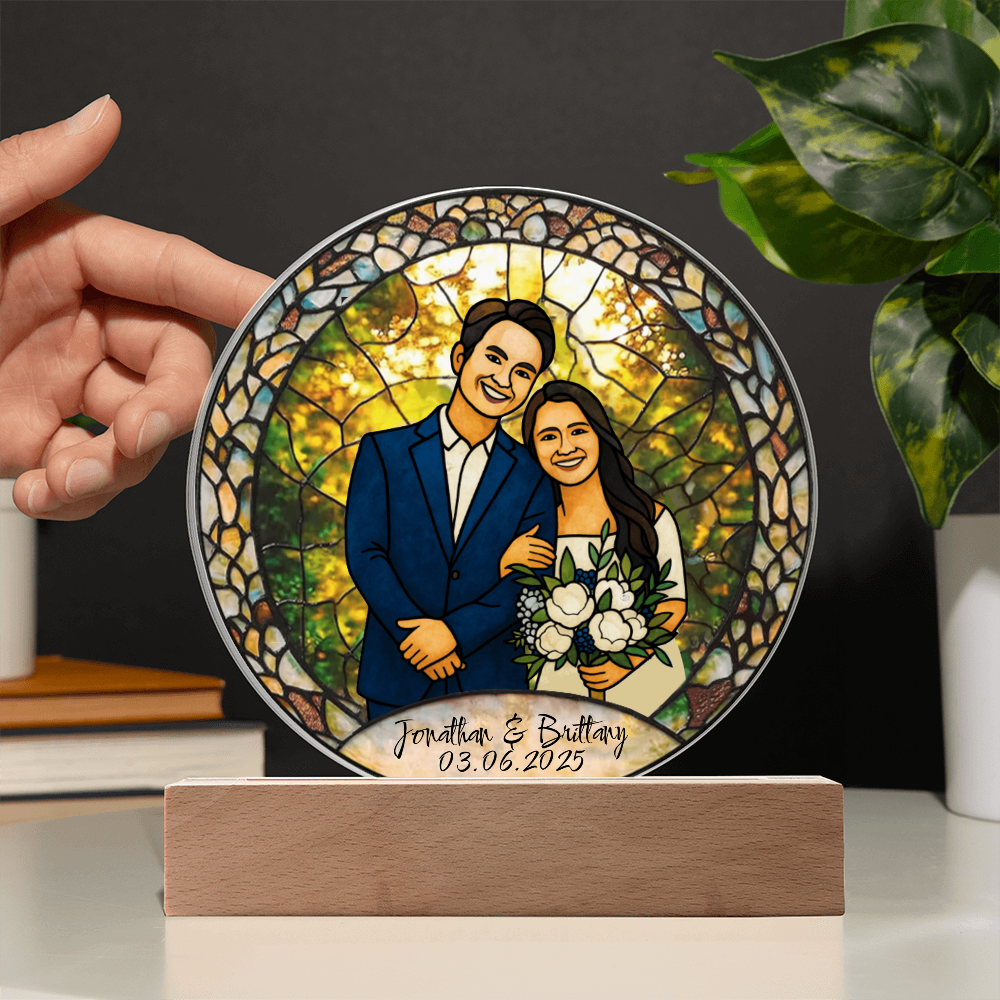 Custom Wedding Keepsake Gift for Couple
