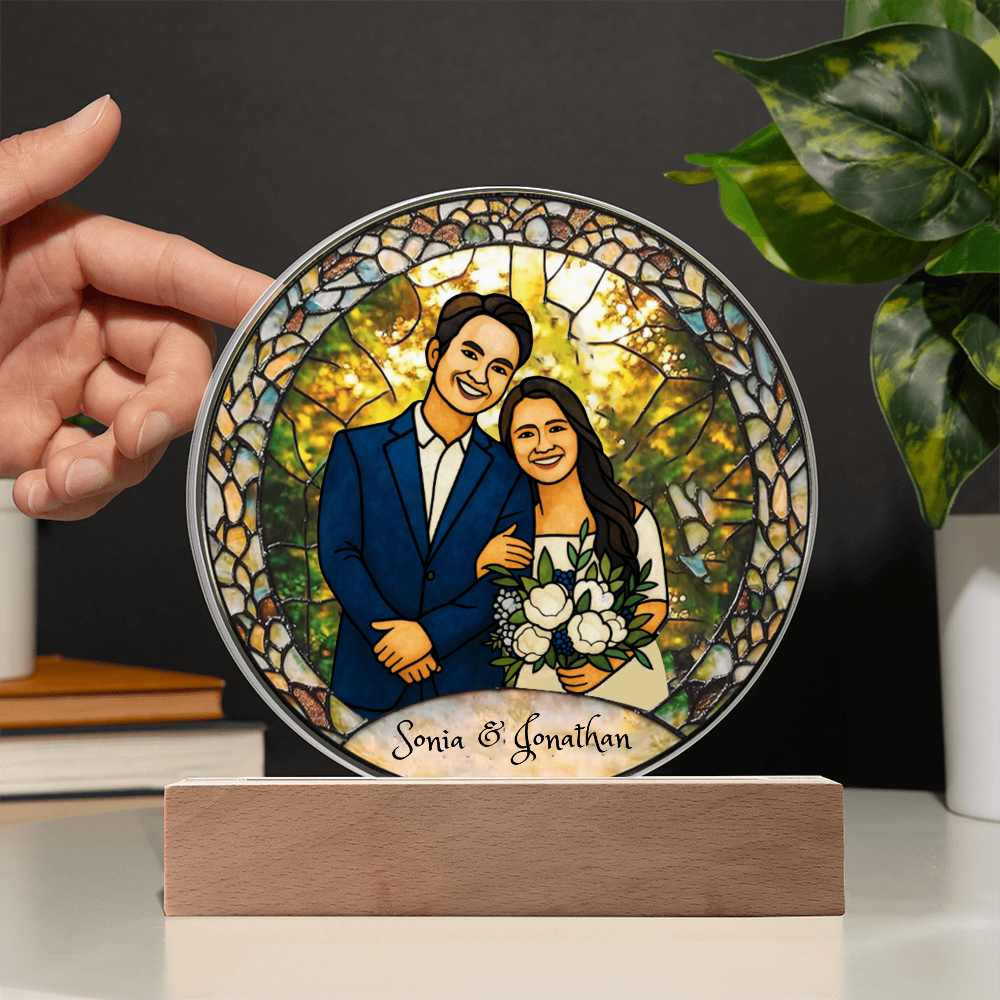 Custom Wedding Keepsake Gift for Couple