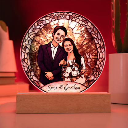 Custom Wedding Keepsake Gift for Couple