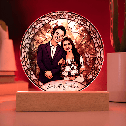 Custom Wedding Keepsake Gift for Couple - TheBestGiftPlace