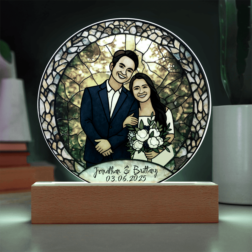 Custom Wedding Keepsake Gift for Couple - TheBestGiftPlace