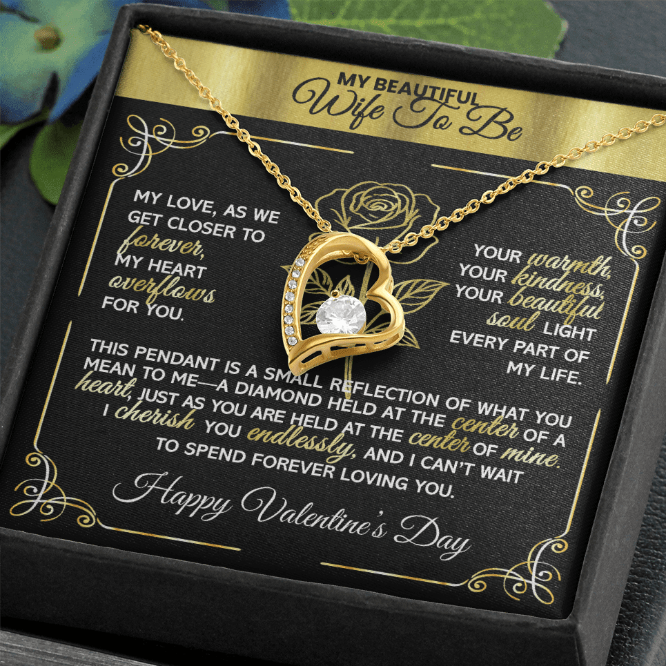 Forever Love Necklace — A Valentine's Gift for Your Wife‑to‑Be 💝 - TheBestGiftPlace