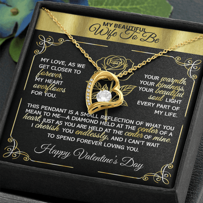 Forever Love Necklace — A Valentine's Gift for Your Wife‑to‑Be 💝 - TheBestGiftPlace