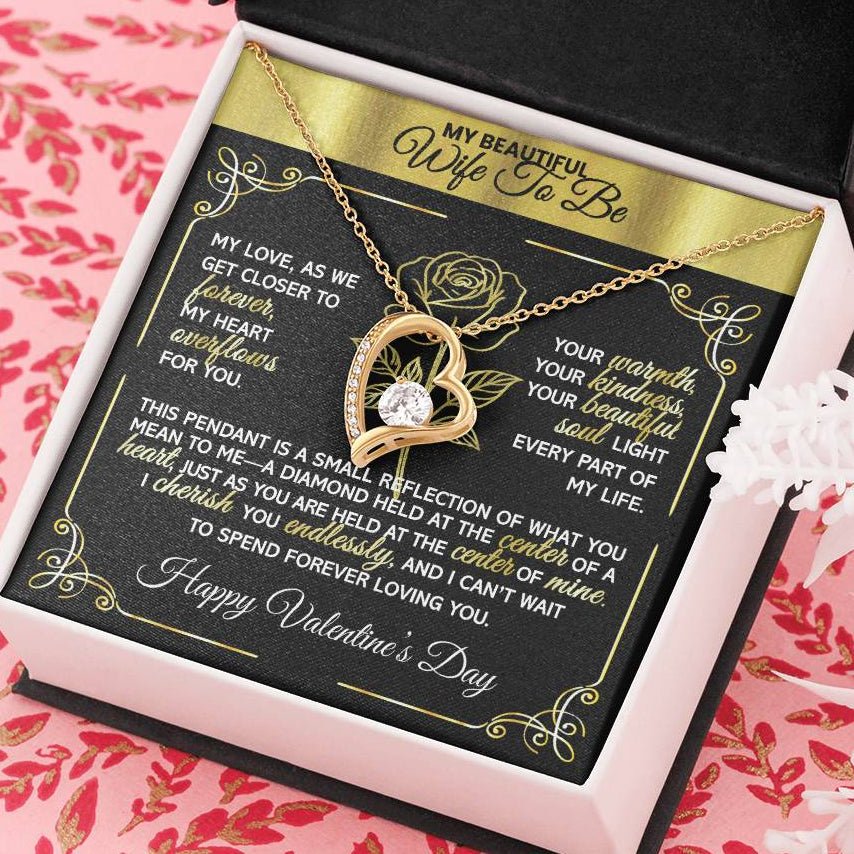 Forever Love Necklace — A Valentine's Gift for Your Wife‑to‑Be 💝 - TheBestGiftPlace