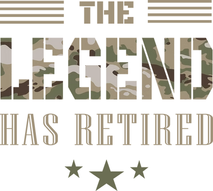 The Legend Has Retired Camouflage