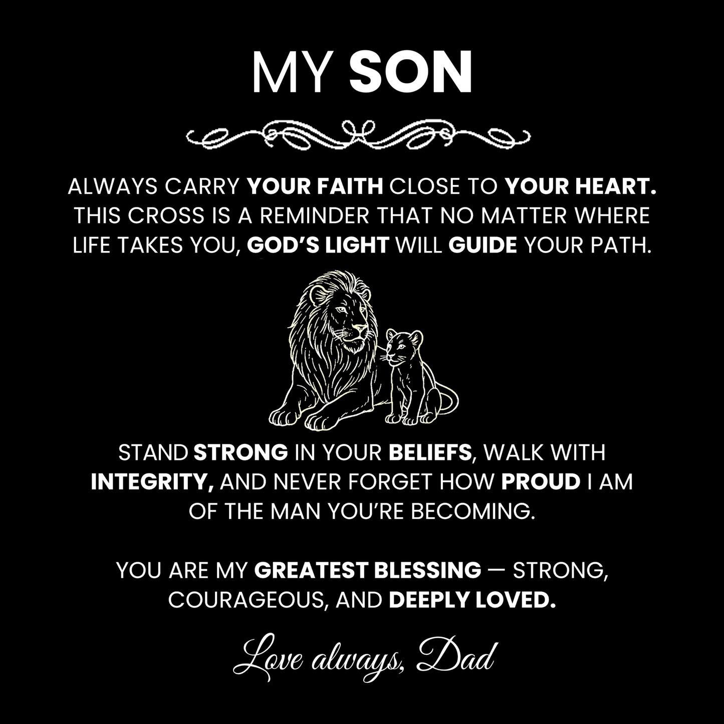 Men's Silver Cross Necklace – Symbol of Strength & Faith ✝️ - TheBestGiftPlace