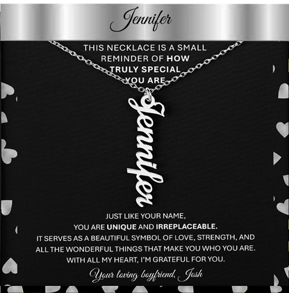 Personalized Name Necklace – A Stylish Gift from the Heart - TheBestGiftPlace