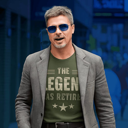 The Legend Has Retired Camouflage - TheBestGiftPlace