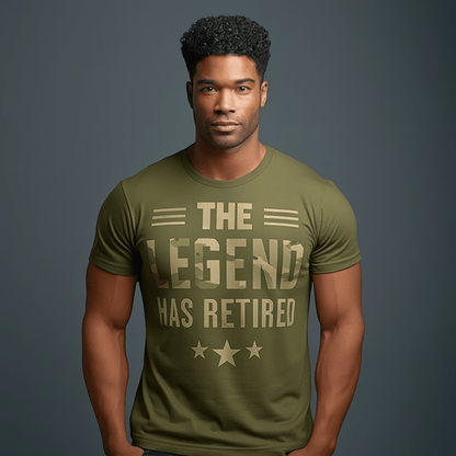 The Legend Has Retired Camouflage - TheBestGiftPlace